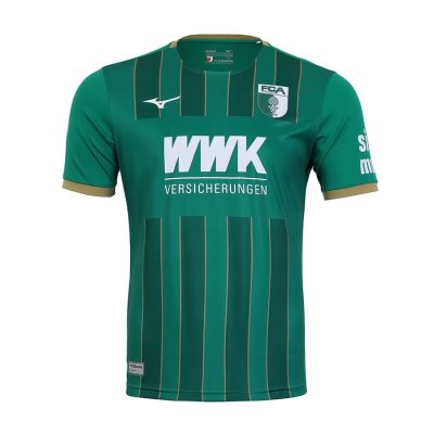 Camisa Mizuno Away Jersey Augsburg M Hombre - Verdes - Chile M068AMYFJH